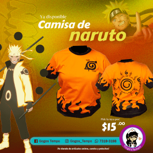 Camisas del traje de Naruto