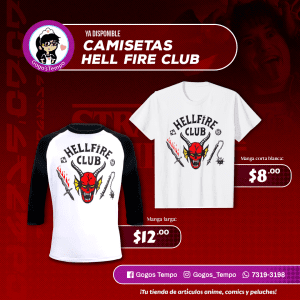 Camisas de hellfire manga 3/4
