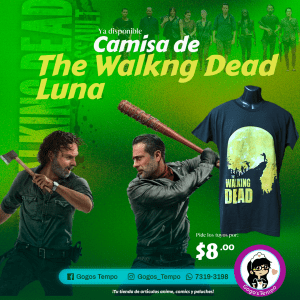 Camisa TWD Manos, The Walking Dead