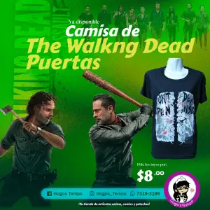 Camisa TWD, The Walking Dead