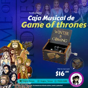 Caja Musical de Game Of Thrones