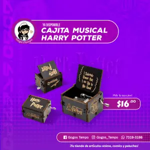 Caja musical de Harry Potter Cafe