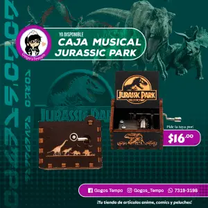 Caja Musical de Jurassic Park