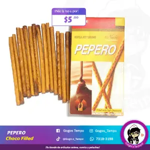 Pepero choco filled