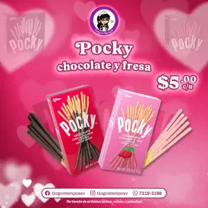 Pocky de chocolate