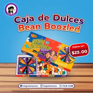 Caja de Dulces Beanboozled Jelly Beans Ruleta